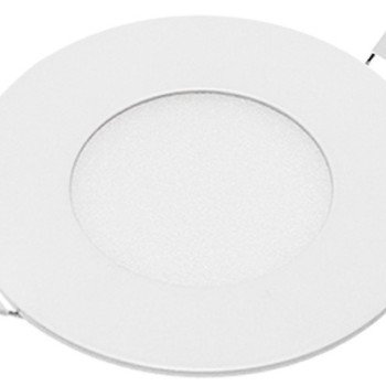 LED įmontuojamas modulis, apvalus, 3W, šilta balta šviesa