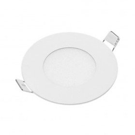 LED įmontuojamas modulis, apvalus, 3W, šilta balta šviesa