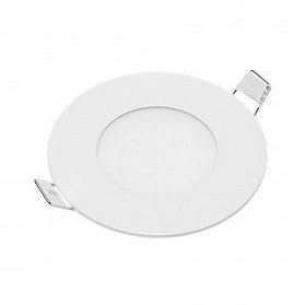 LED įmontuojamas modulis, apvalus, 3W, šilta balta šviesa