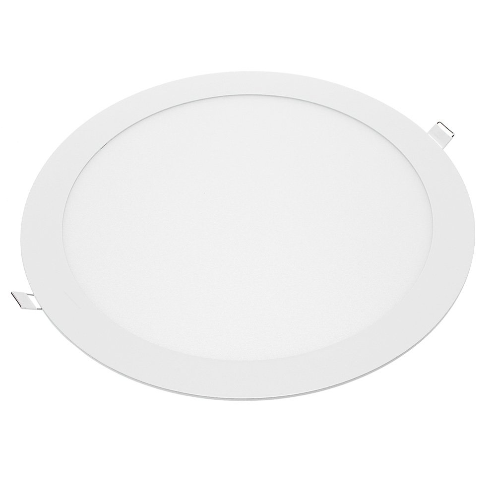 LED įmontuojamas modulis, apvalus, 24W, šalta balta šviesa