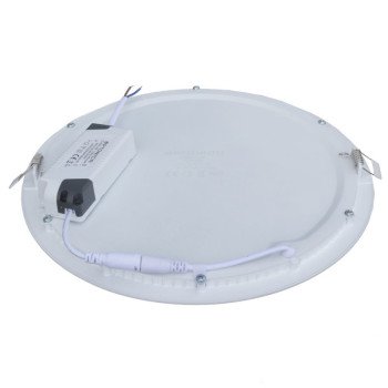 LED įmontuojamas modulis, apvalus, 24W, šalta balta šviesa