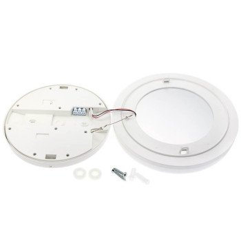 LED lubų šviestuvas, 24W, apvalus, CCT šviesa