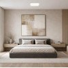 LED lubų šviestuvas, 18W, kvadratinis, mikrobangų jutiklis, CCT šviesa LED lubų šviestuvas, 18W, kvadratinis, mikrobangų jutiklis, CCT šviesa