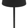 LED saulės stalinė lempa, 2.5W, įkraunama, chrominė LED saulės stalinė lempa, 2.5W, įkraunama, chrominė