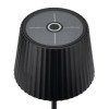 LED saulės stalinė lempa, 2.5W, įkraunama, chrominė LED saulės stalinė lempa, 2.5W, įkraunama, chrominė