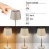 LED saulės stalinė lempa, 2.5W, įkraunama, CCT 3000K-6000K