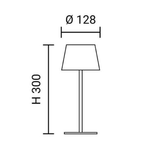 LED saulės stalinė lempa, 2.5W, įkraunama, CCT 3000K-6000K