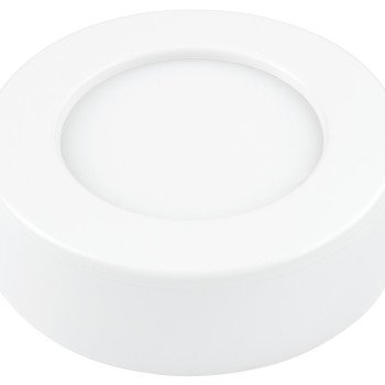 LED paviršinė panelė, apvali, 6W, CCT šviesa