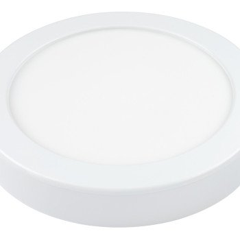 LED paviršinė panelė, apvali, 18W, CCT šviesa