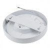 LED paviršinė panelė, apvali, 18W, CCT šviesa