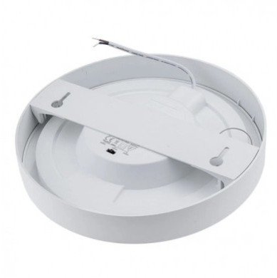 LED paviršinė panelė, apvali, 18W, CCT šviesa
