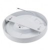 LED paviršinė panelė, apvali, 24W, CCT šviesa