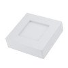 LED paviršinė panelė, kvadratinė, 6W, CCT šviesa