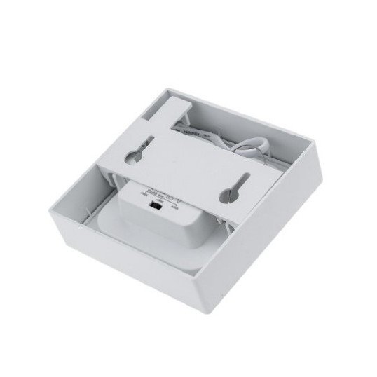 LED paviršinė panelė, kvadratinė, 6W, CCT šviesa