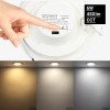 LED šviestuvas, 6W, plonas, temdomas, CCT 3000K-6000K LED šviestuvas, 6W, plonas, temdomas, CCT 3000K-6000K