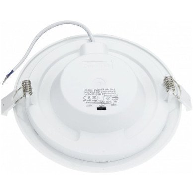 LED šviestuvas, 12W, plonas, temdomas, CCT 3000K-6000K LED šviestuvas, 12W, plonas, temdomas, CCT 3000K-6000K