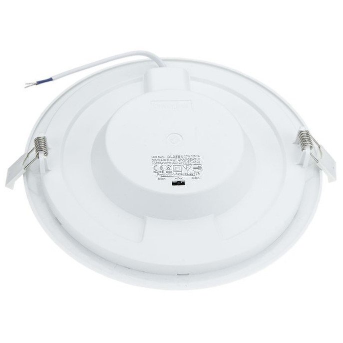 LED šviestuvas, 24W, plonas, temdomas, CCT 3000K-6000K LED šviestuvas, 24W, plonas, temdomas, CCT 3000K-6000K