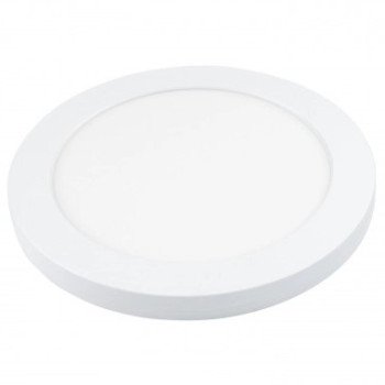 LED paviršinė panelė, apvali, plona, 18W, CCT šviesa