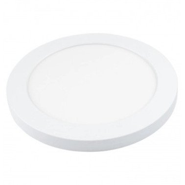 LED paviršinė panelė, apvali, plona, 18W, CCT šviesa