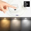 LED mini panelė, apvali, Premium Line, 6W, CCT šviesa