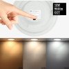 LED mini panelė, apvali, Premium Line, 12W, CCT šviesa