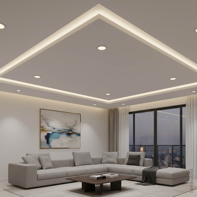 LED mini panelė, apvali, Premium Line, 12W, CCT šviesa