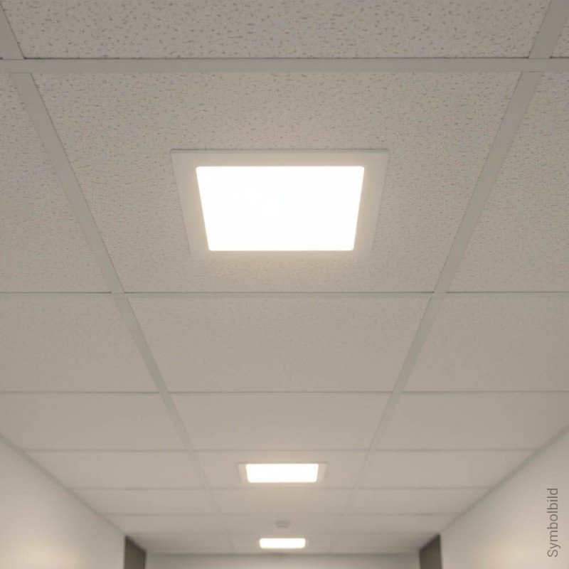 LED mini panelė, kvadratinė, Premium Line, 18W, CCT šviesa