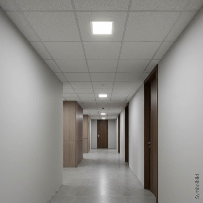 LED mini panelė, kvadratinė, Premium Line, 18W, CCT šviesa
