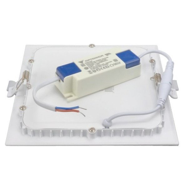 LED mini panelė, kvadratinė, True Colour Line, 12W, šalta balta šviesa LED mini panelė, kvadratinė, True Colour Line, 12W, šalta balta šviesa