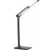 LED stalinis šviestuvas, 7W, su belaidžiu įkrovikliu, juodas, CCT šviesa LED stalinis šviestuvas, 7W, su belaidžiu įkrovikliu, juodas, CCT šviesa