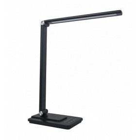 LED stalinis šviestuvas, 8W, įkraunamas, juodas, CCT šviesa LED stalinis šviestuvas, 8W, įkraunamas, juodas, CCT šviesa