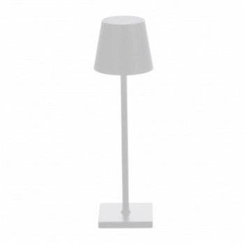 LED stalinė lempa, 2.5W, įkraunama, dimeriuojama, balta, šilta balta šviesa