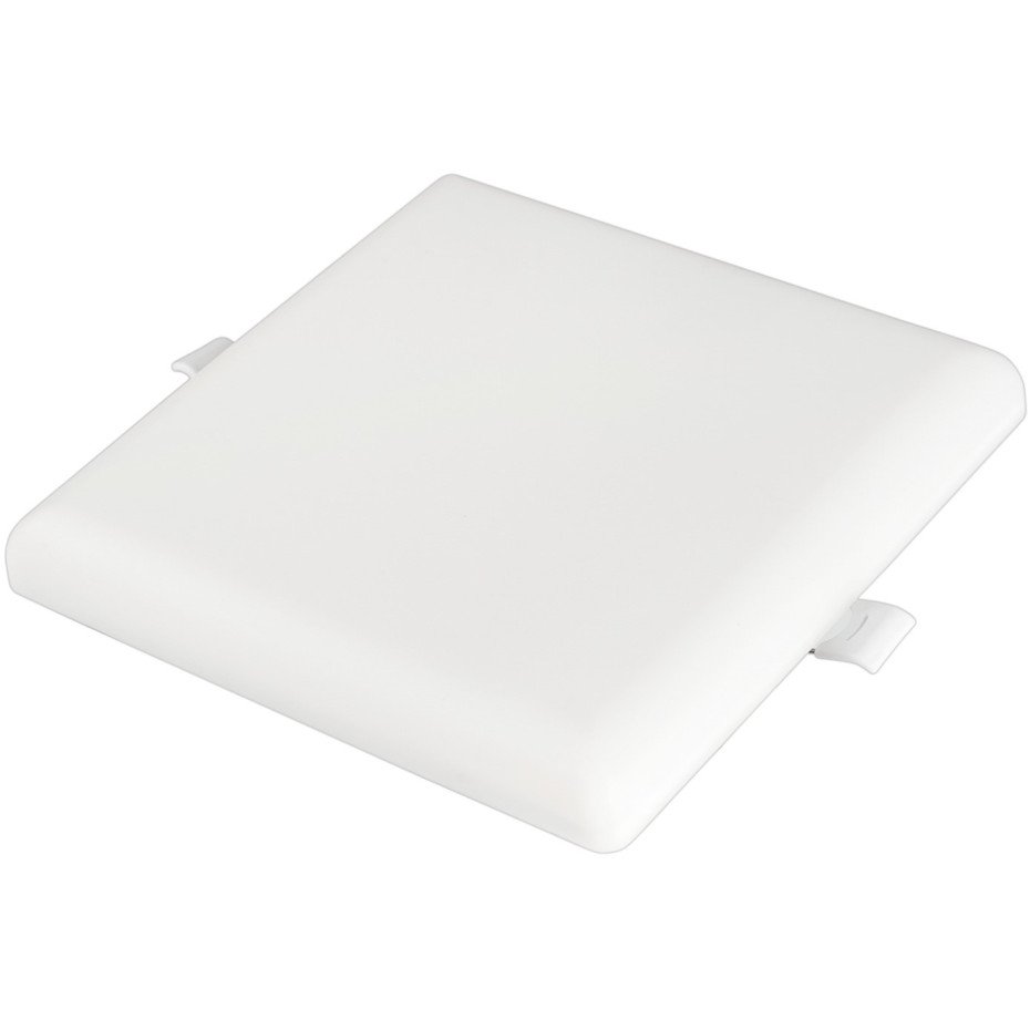LED berėmė panelė, kvadratinė, 24W, šalta balta šviesa