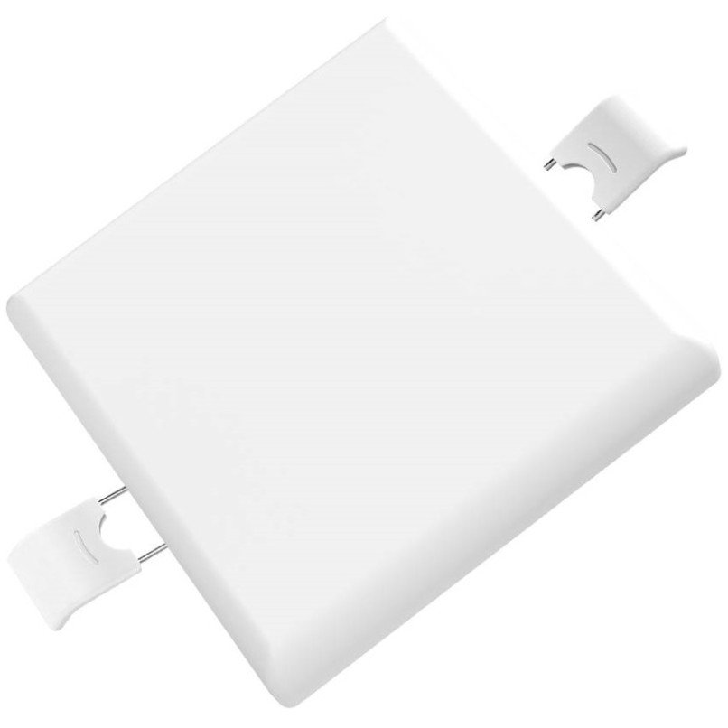 LED berėmė panelė, kvadratinė, 24W, šalta balta šviesa