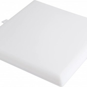 LED berėmė panelė, kvadratinė, 36W, šilta balta šviesa
