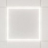 LED šviečiantis rėmelis, 60x60, 36W, IP54, neutrali balta šviesa