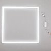 LED panelė, 60x60, 48W, surenkamas rėmelis, šalta balta šviesa