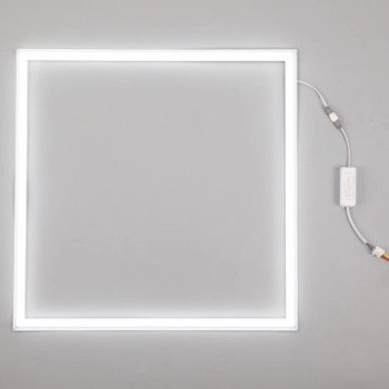 LED panelė, 60x60, 48W, surenkamas rėmelis, šalta balta šviesa