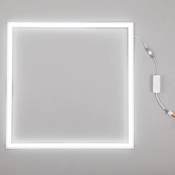 LED panelė, 60x60, 48W, surenkamas rėmelis, šalta balta šviesa