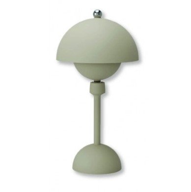 LED magnetinė stalinė lempa, 4W, įkraunama, chaki, CCT šviesa