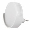 LED naktinis šviestuvas į rozetę, 0.5W, baltas, šalta balta šviesa LED naktinis šviestuvas į rozetę, 0.5W, baltas, šalta balta šviesa
