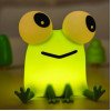 LED žaislinis šviestuvas, 2W, varlė, įkraunamas, šalta balta šviesa