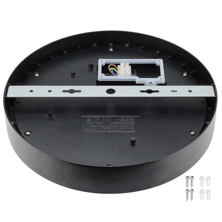 LED lubų šviestuvas, juodas, 30W, šilta balta šviesa LED lubų šviestuvas, juodas, 30W, šilta balta šviesa