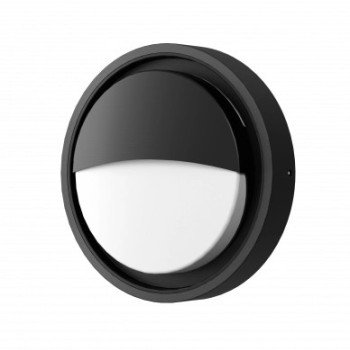 LED lubų šviestuvas, juodas, 24W, šilta balta šviesa