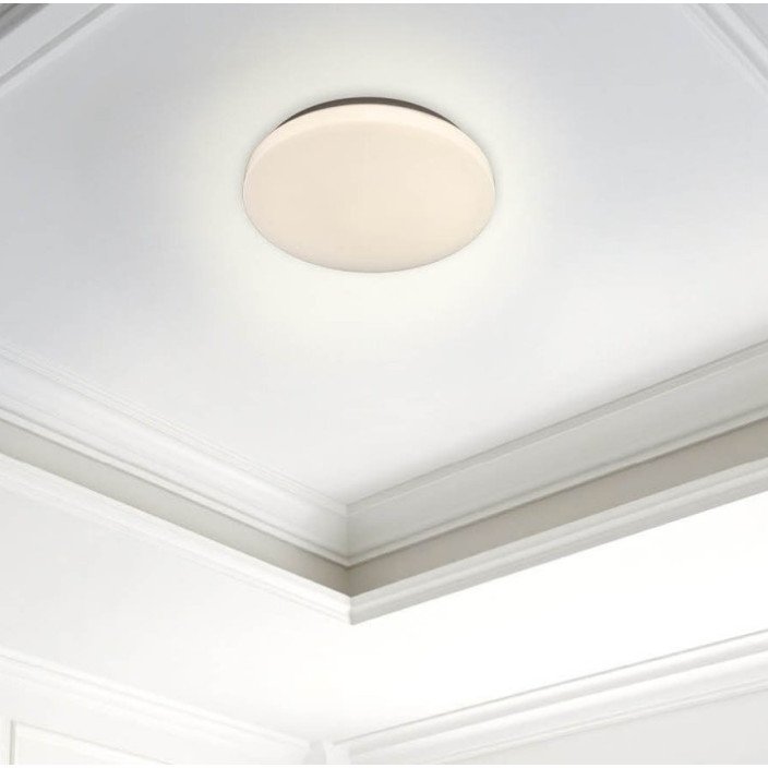 LED lubų šviestuvas, 12W, DIP-Switch, matinis gaubtas, CCT šviesa
