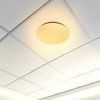 LED lubų šviestuvas, 12W, DIP-Switch, matinis gaubtas žvaigždutėmis, CCT šviesa