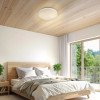 LED lubų šviestuvas, 18W, DIP-Switch, matinis gaubtas žvaigždutėmis, CCT šviesa