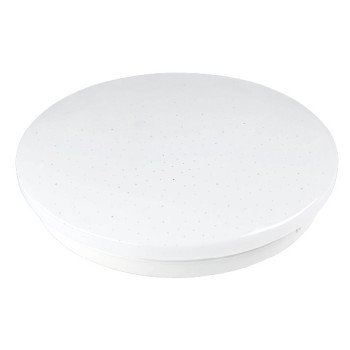 LED lubų šviestuvas, 24W, DIP-Switch, matinis gaubtas žvaigždutėmis, CCT šviesa