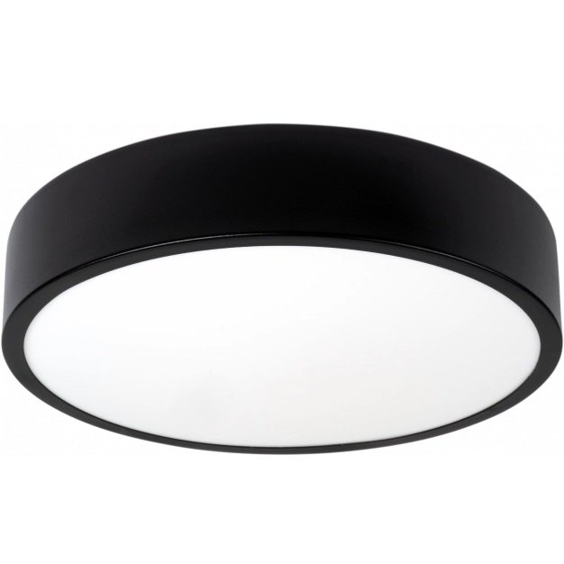 LED lubų šviestuvas, 18W, juodas, neutrali balta šviesa