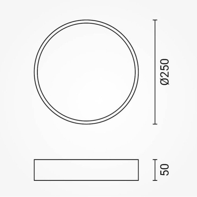 LED lubų šviestuvas, 18W, baltas, neutrali balta šviesa
